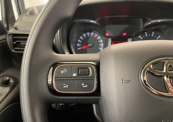 Toyota Proace City cena 109900 przebieg: 36774, rok produkcji 2022 z Lipsko małe 154